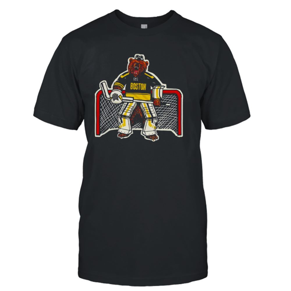 Promotions Boston Bruins Goalie Bear Shirt 
