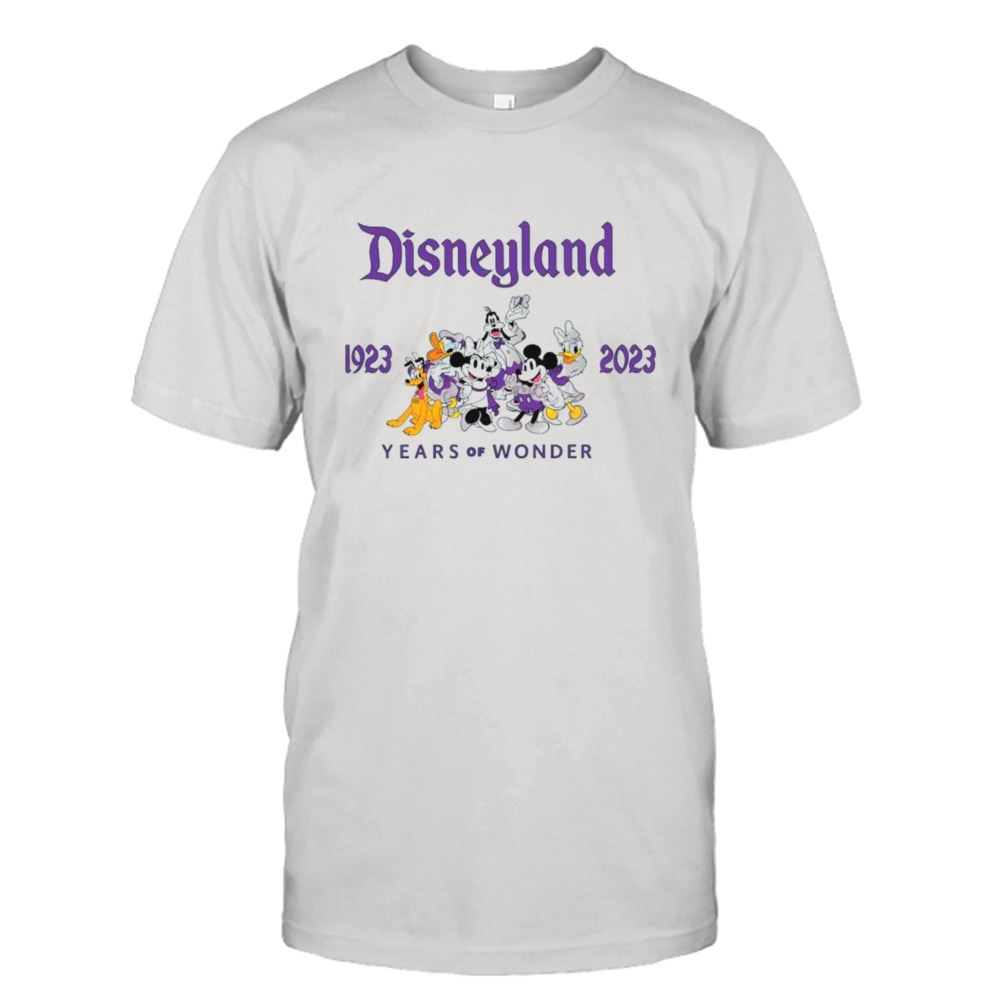 Special Disney 100 Years Of Wonder Disneyland 1923 2023 100th Year Shirt