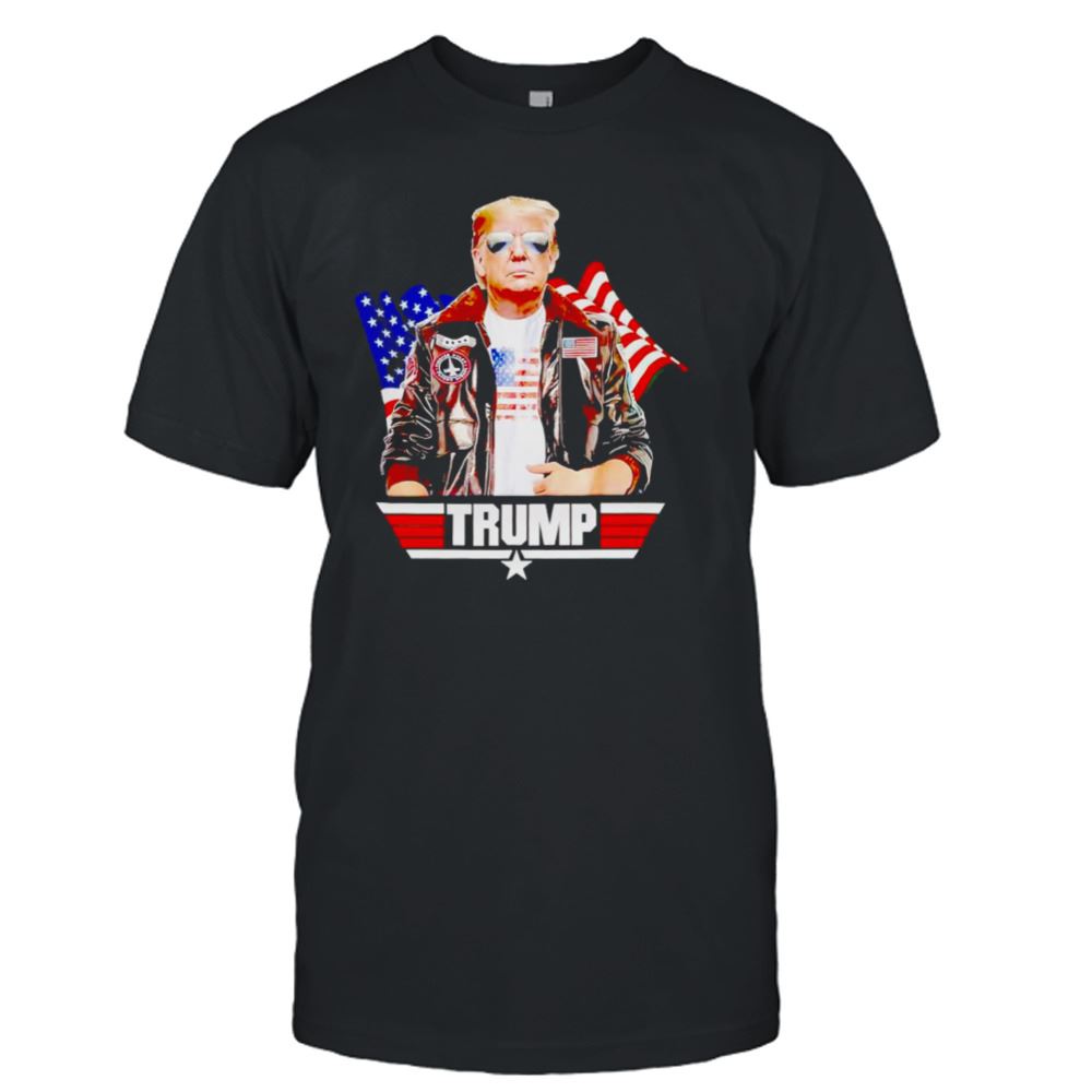 Limited Editon Donald Trump Top Gun Shirt 