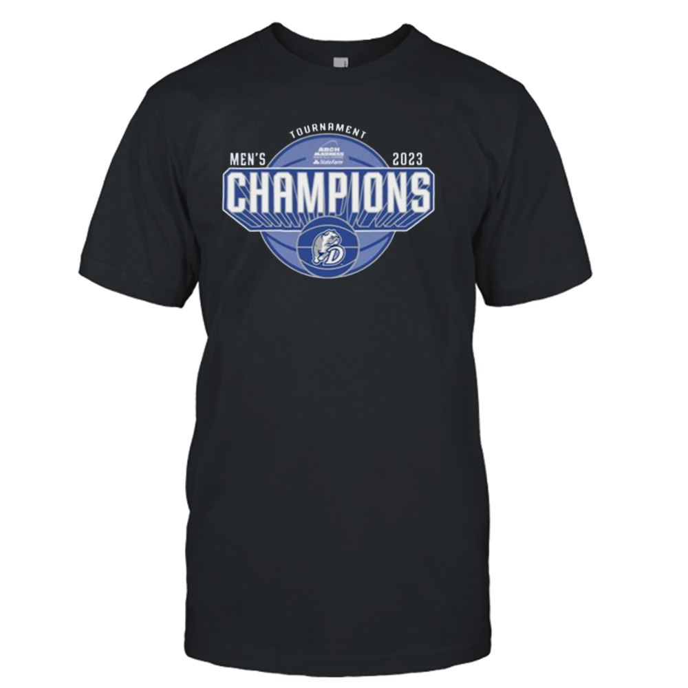 Best Drake Bulldogs 2023 Mvc Tournament Champions Shirt - Luxwoo.com