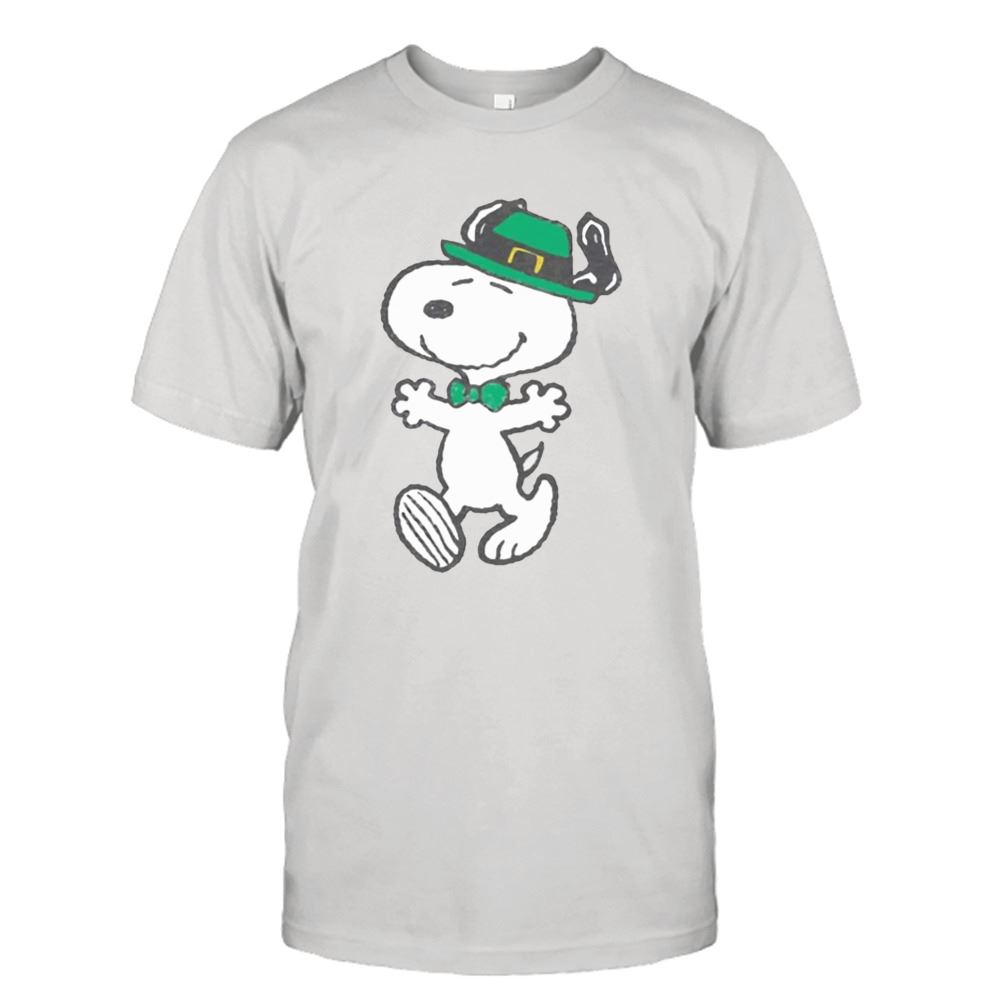 Gifts Green Hat Saint Patricks Day Snoopy Dog Shirt 