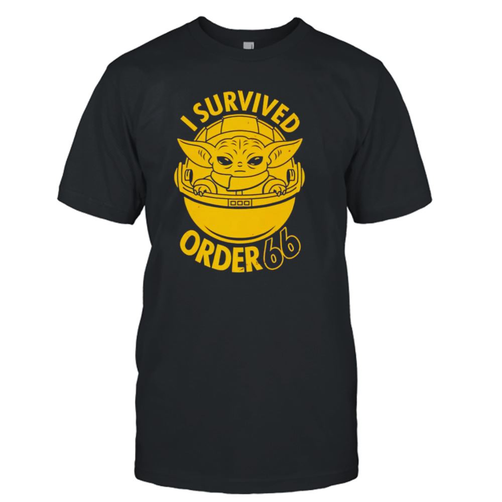 Happy Grogu I Survived Order 66 Shirt 