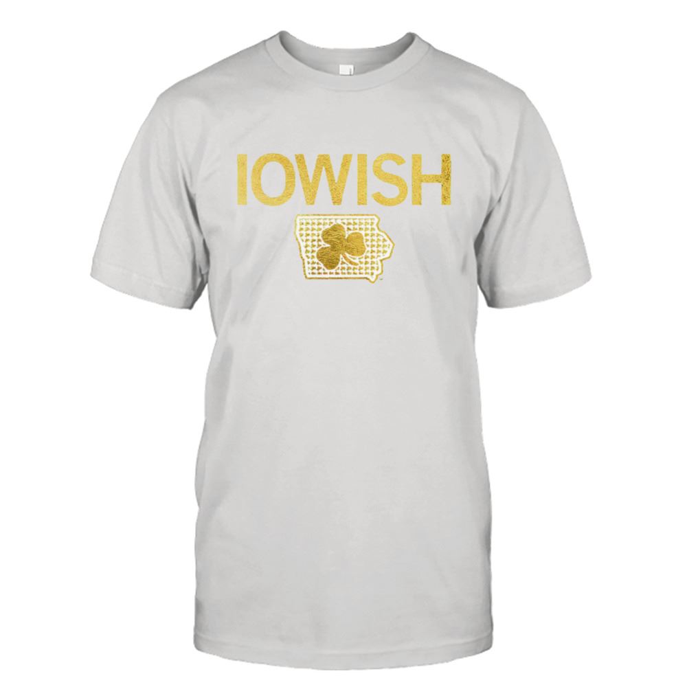 Interesting Iowish Gold Foil Shirt 