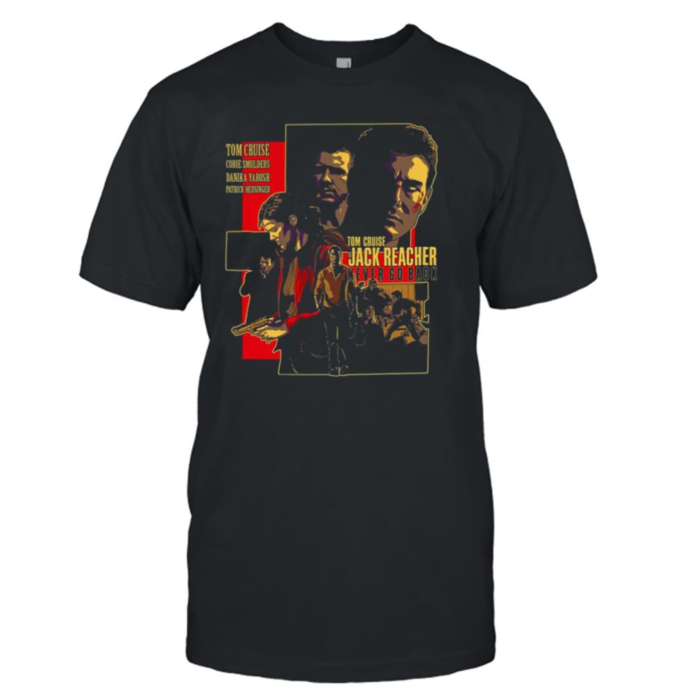 Gifts Jack Reacher Tom Cruise Movie Shirt 