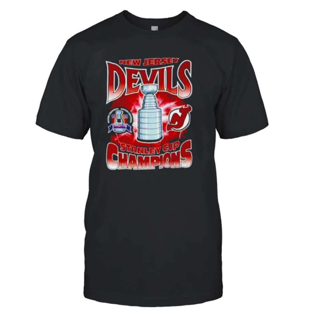 Attractive New Jersey Devils Stanley Cup Champions Shirt 