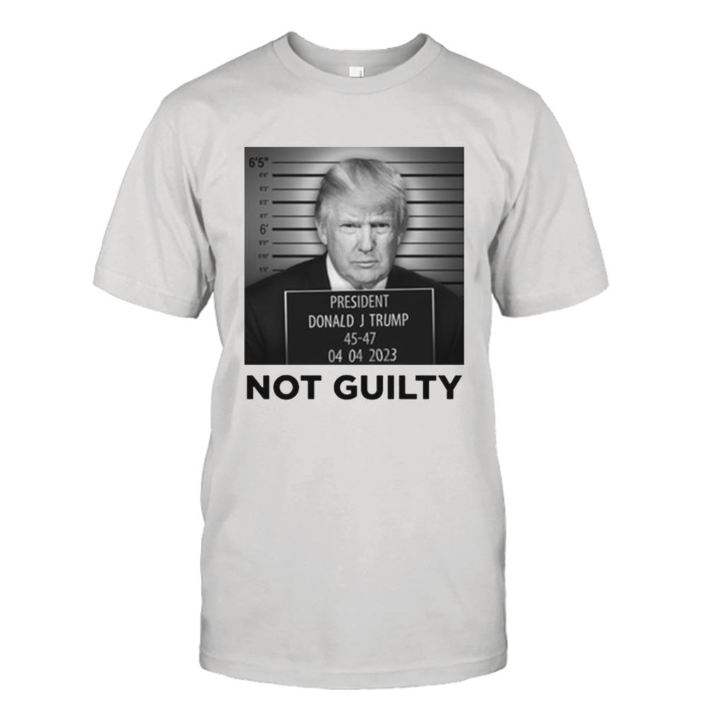 Great Not Guilty President Donald Trump Meme Shirt 