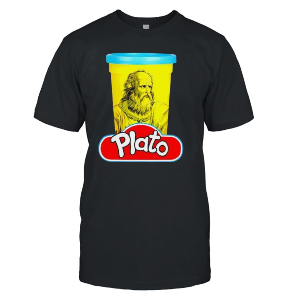 Awesome Plato Play Doh Philosophy Pun Shirt 