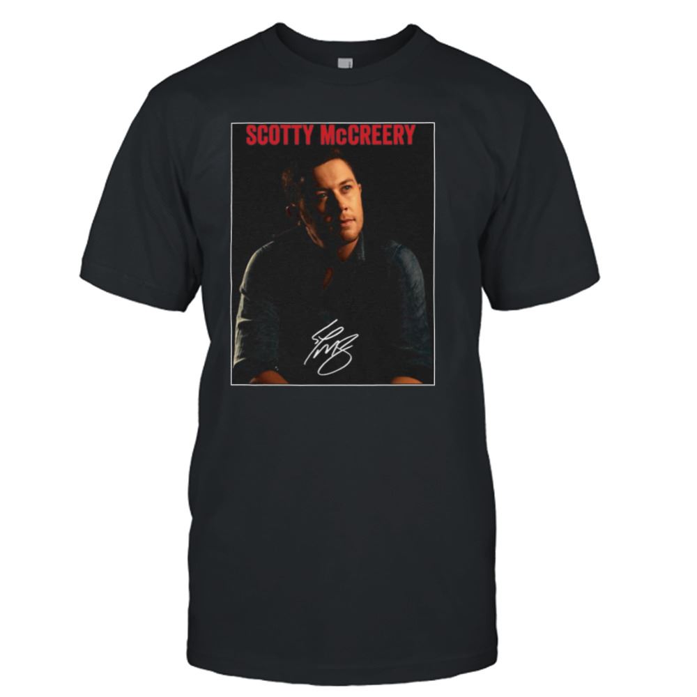Special Signature Art Scotty Mccreery Shirt 
