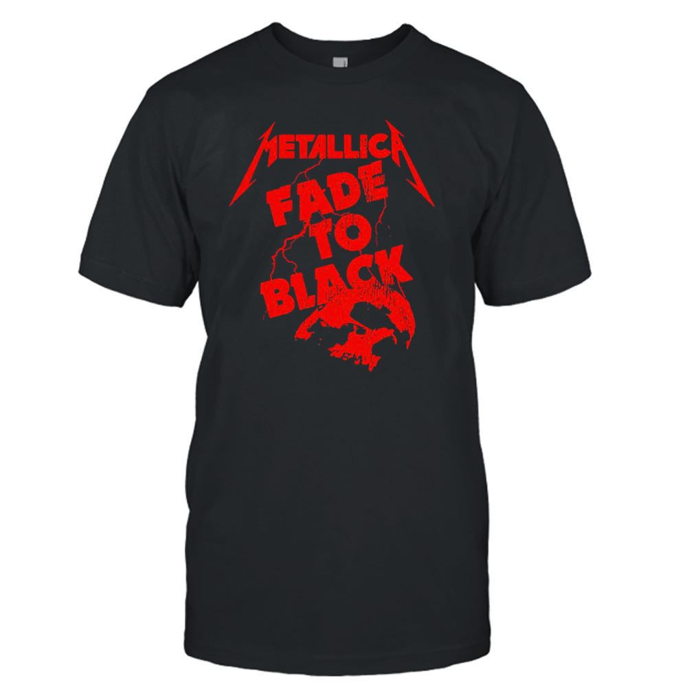 Happy 2023 Metallica Fade To Black Shirt 