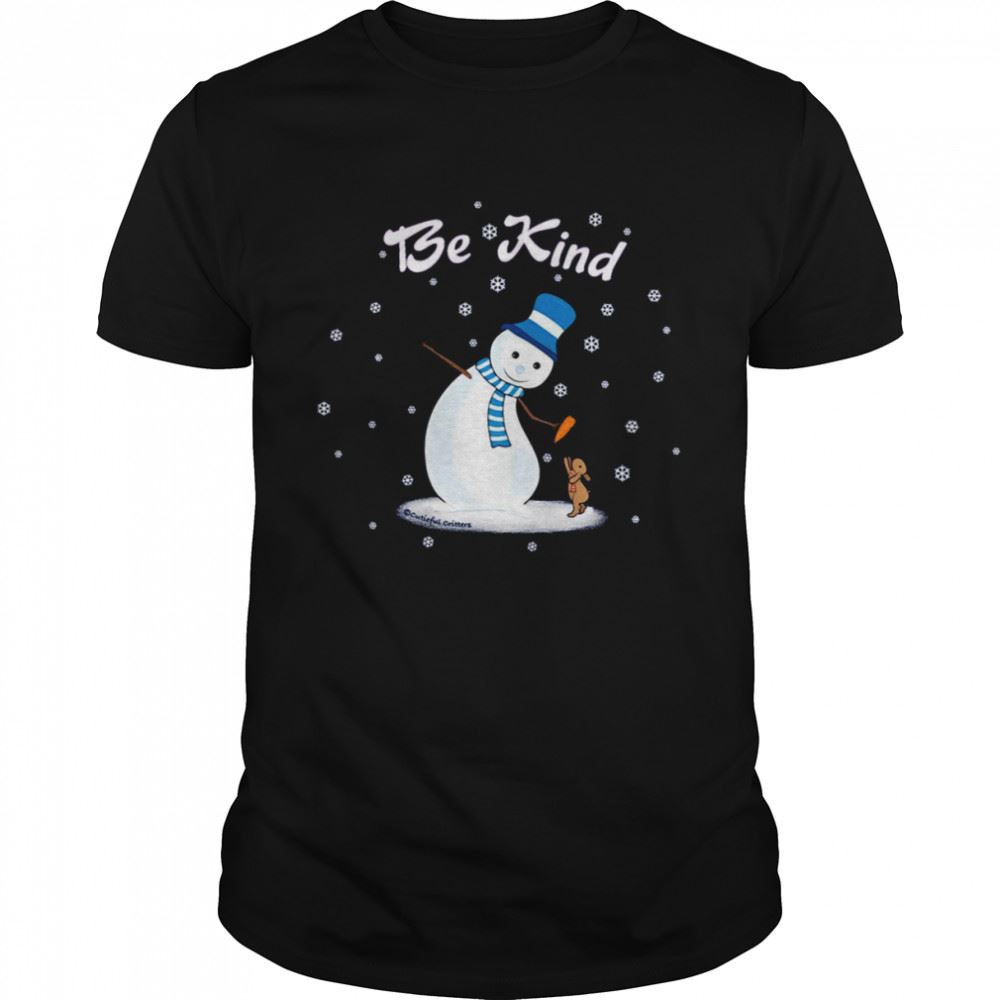 Attractive Be Kind To Every Bunny Christmas Shirt 