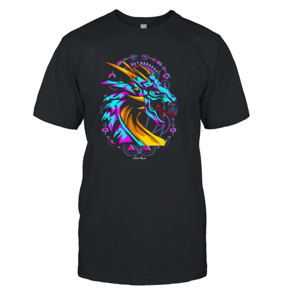 Great Dragon Glitch Pop Shirt 