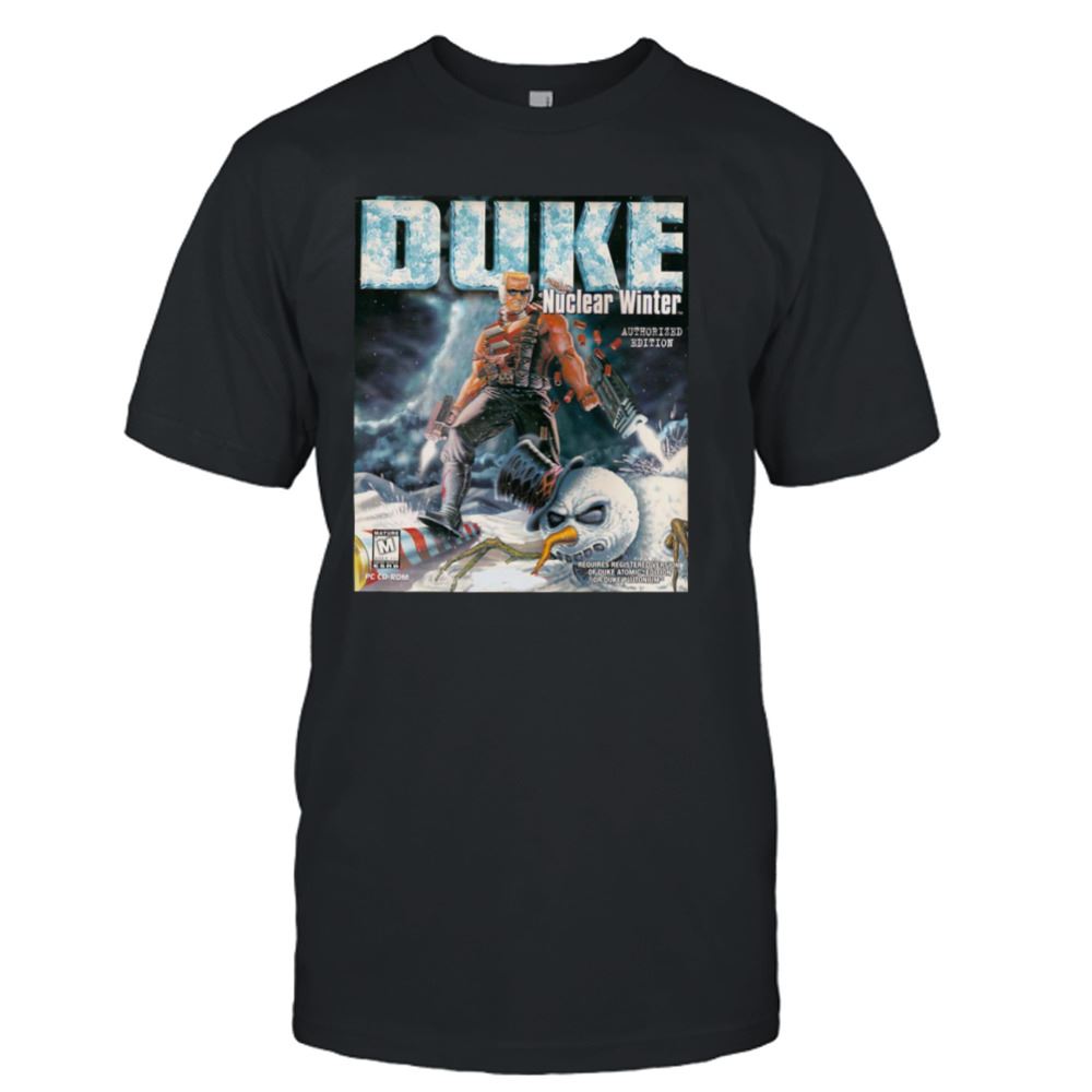 Great Duke Nukem Nuclear Winter Cover Shirt 