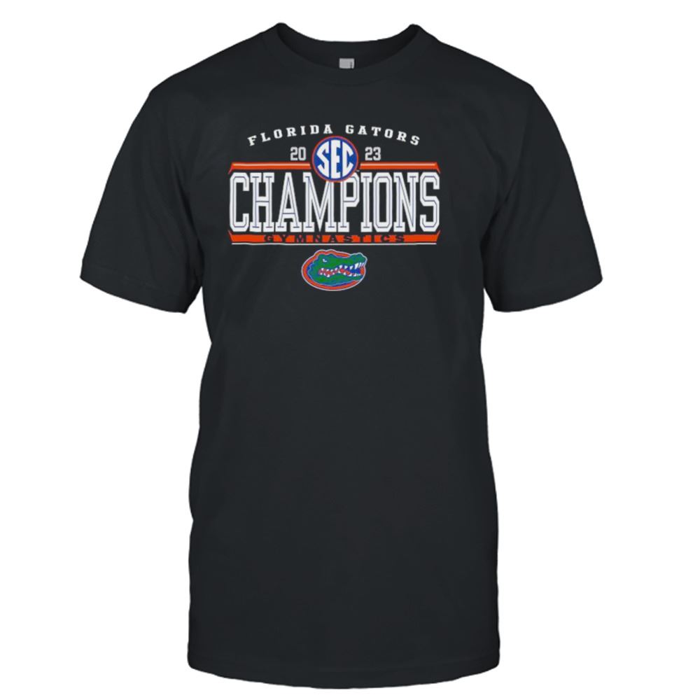 Special Florida Gators 2023 Sec Gymnastics Regular Season Champions Locker Room T-shirt 