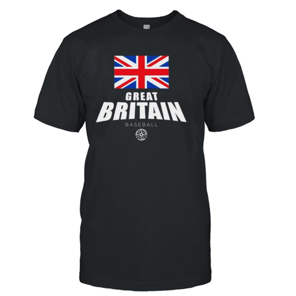 Promotions Great Britain Baseball Legends 2023 World Baseball Classic Federation Shirt 
