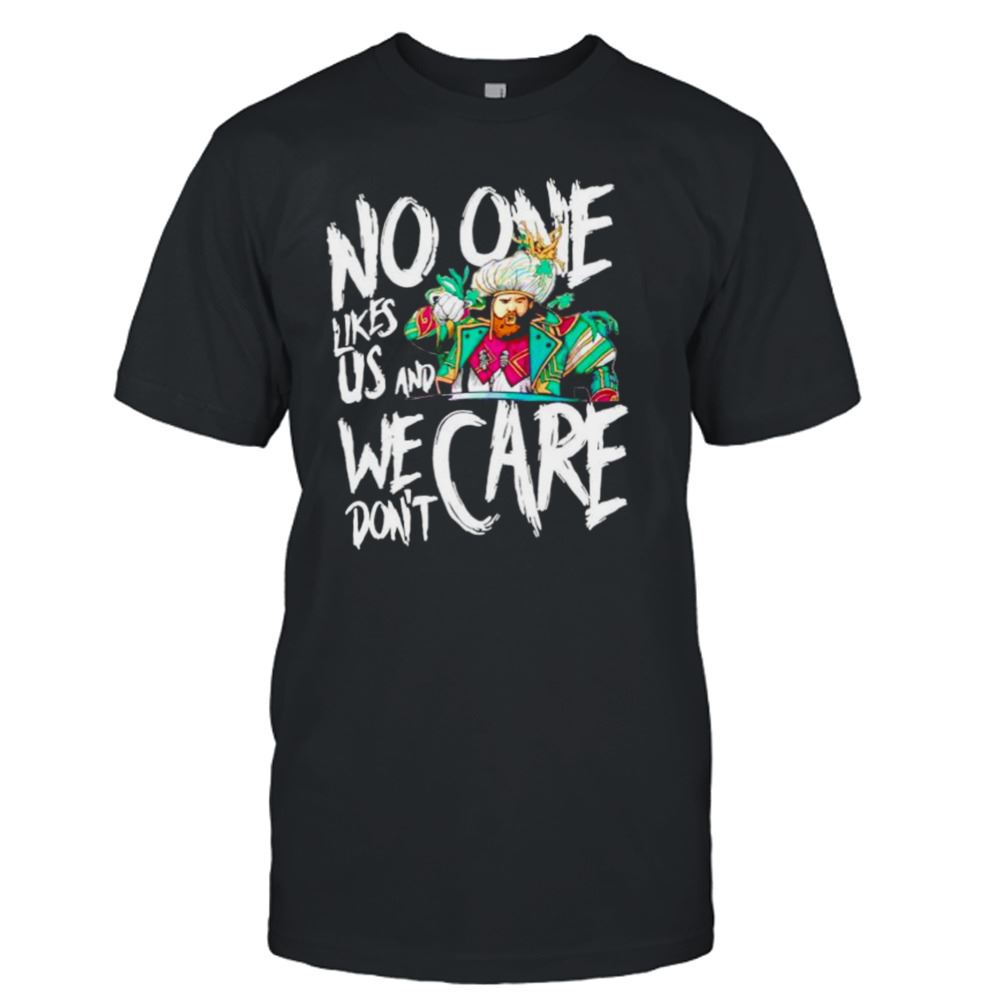 Awesome Jason Kelce Eagles No One Like Us We Dont Care Shirt 