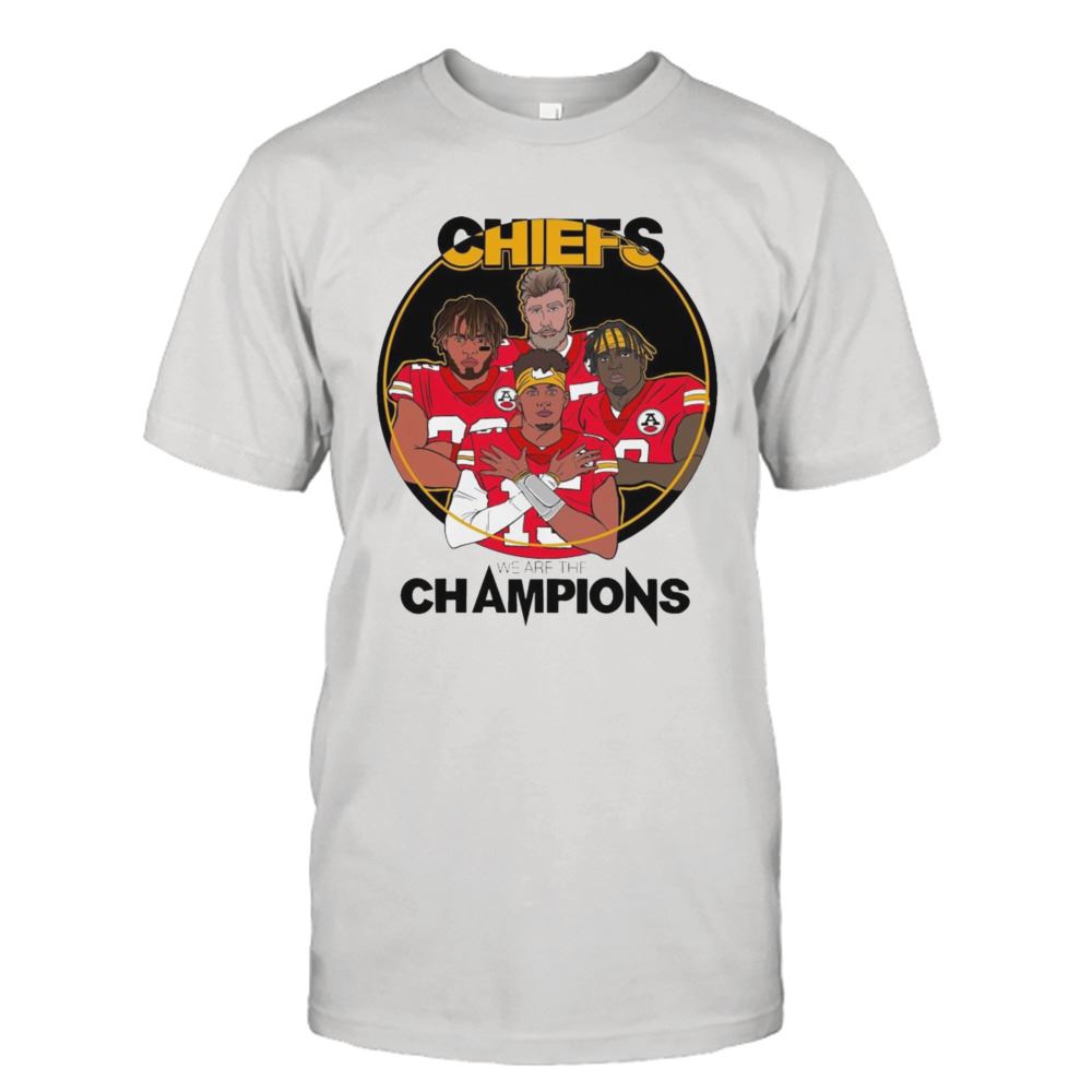 Limited Editon Kansas City Chiefs We Are The Champions Super Bowl Lvii 2023 Shirt 