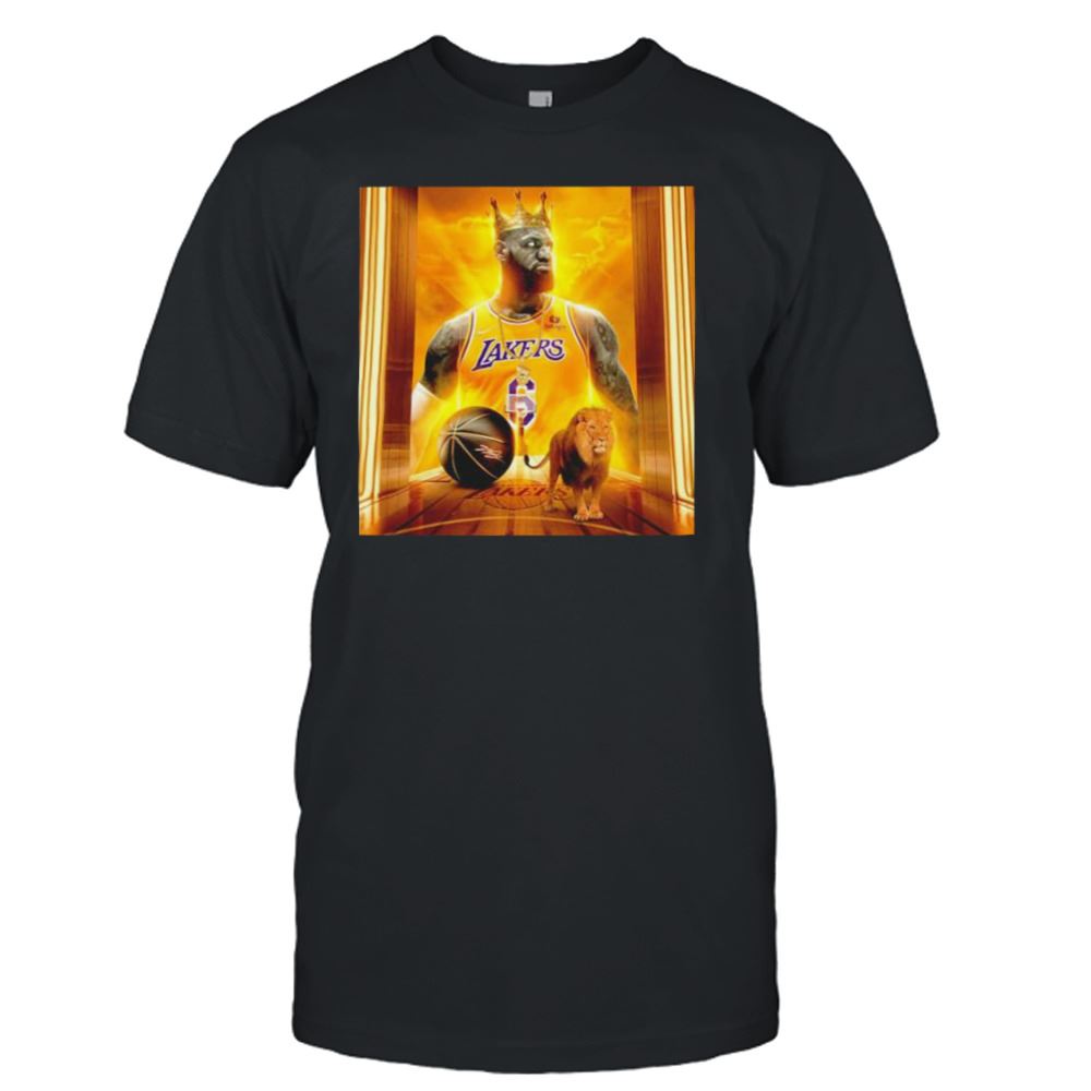 Limited Editon King James La Lakes All-time Leading Scorer Shirt 