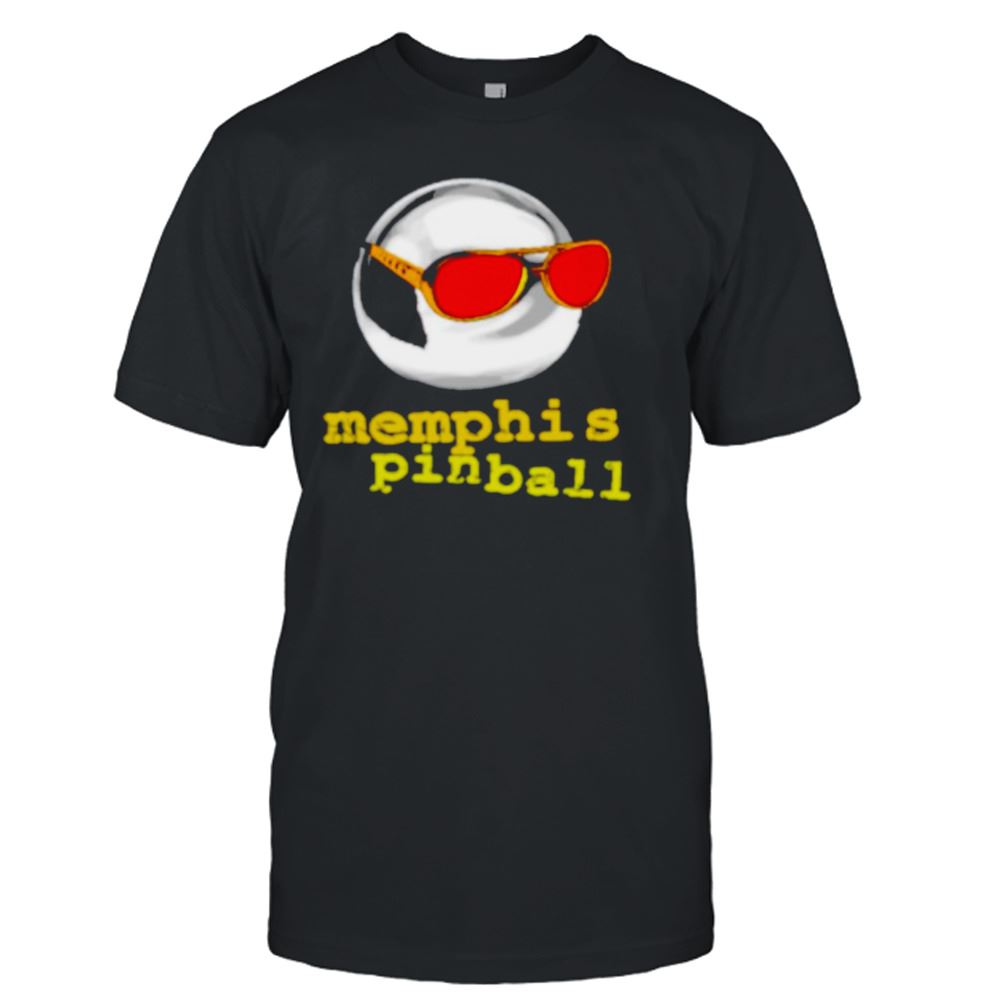 Limited Editon Memphis Pinball Takin Care Of Business Shades Shirt 