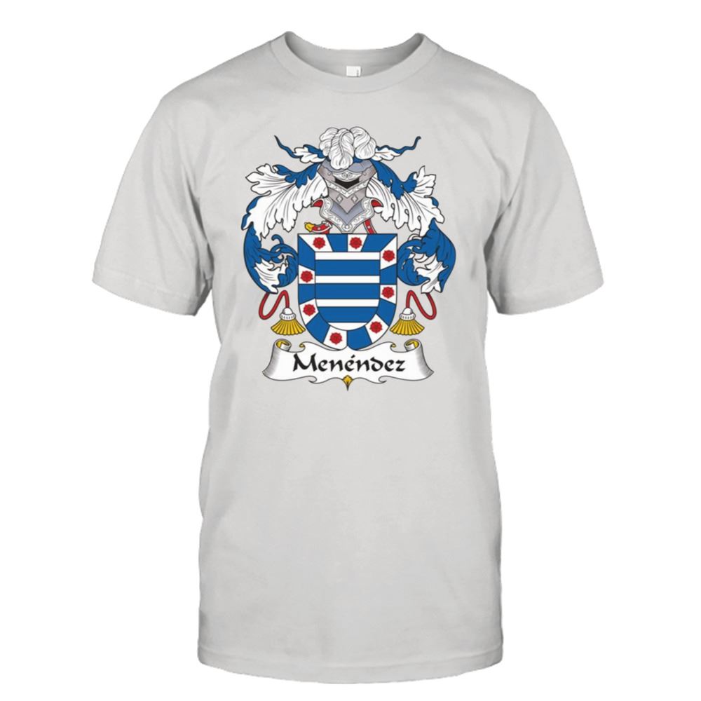 Gifts Menendez Coat Of Arms Family Crest Logo Shirt 