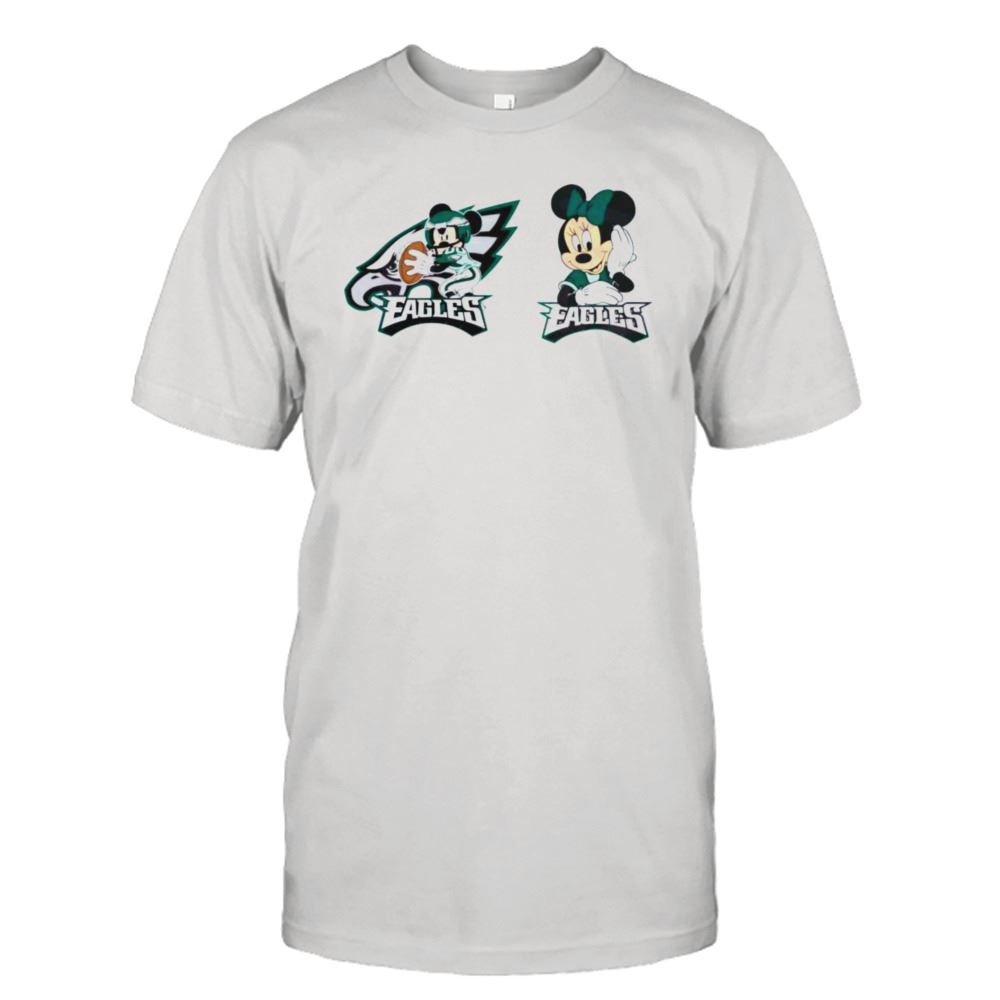 Interesting Mickey And Minnie Philadelphia Eagles Super Bowl Lvii 2023 Shirt 