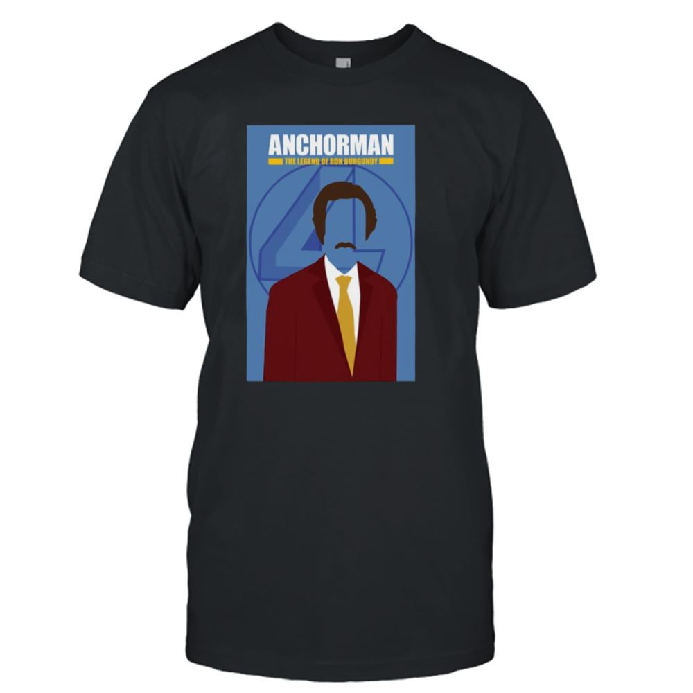 Best Minimalistic Anchorman Ron Burgundy Shirt 