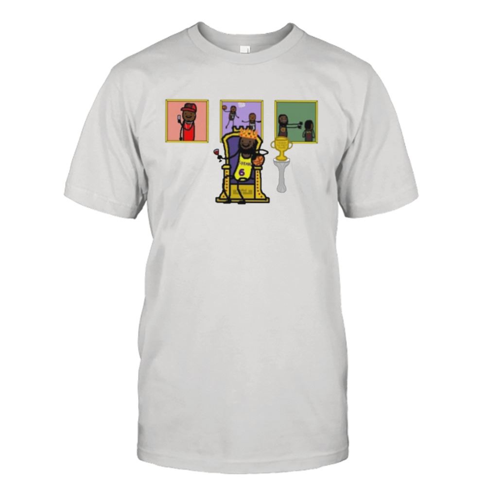 Limited Editon Nba Paint Store King James 38388 Points T-shirt 