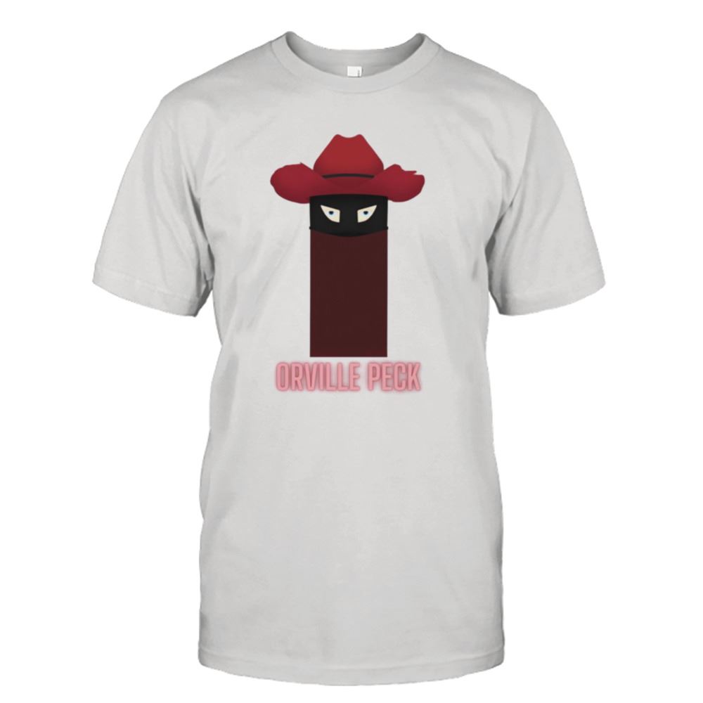 Interesting Orville Cowboy Peck Face E Shirt 