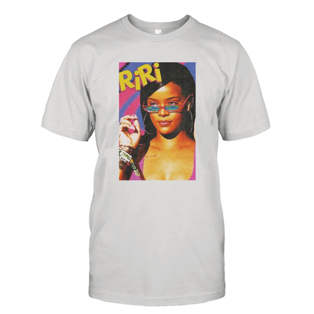 Best Riri Colored Graphic Rihanna Shirt 