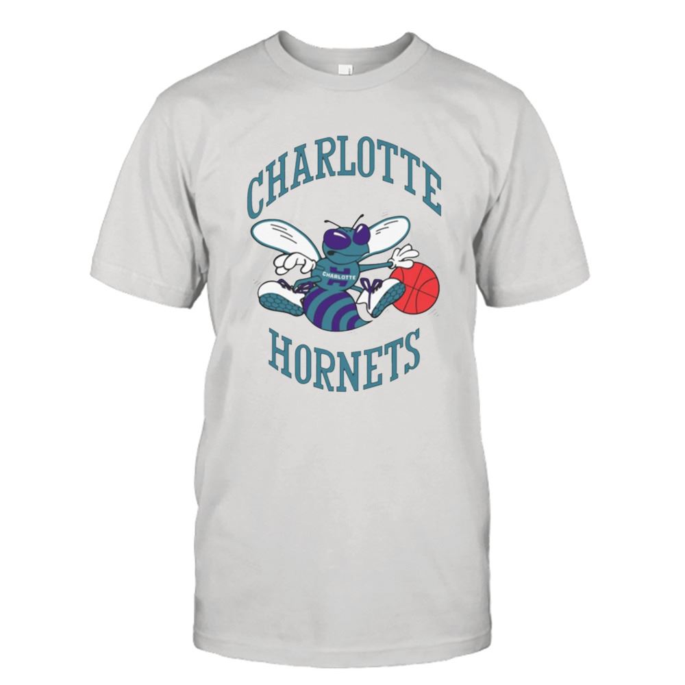 Promotions Vintage Charlotte Hornets T-shirt 