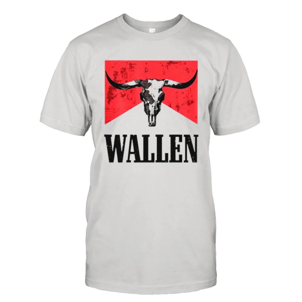 Gifts Wallen Western Bull Skull Country Shirt 