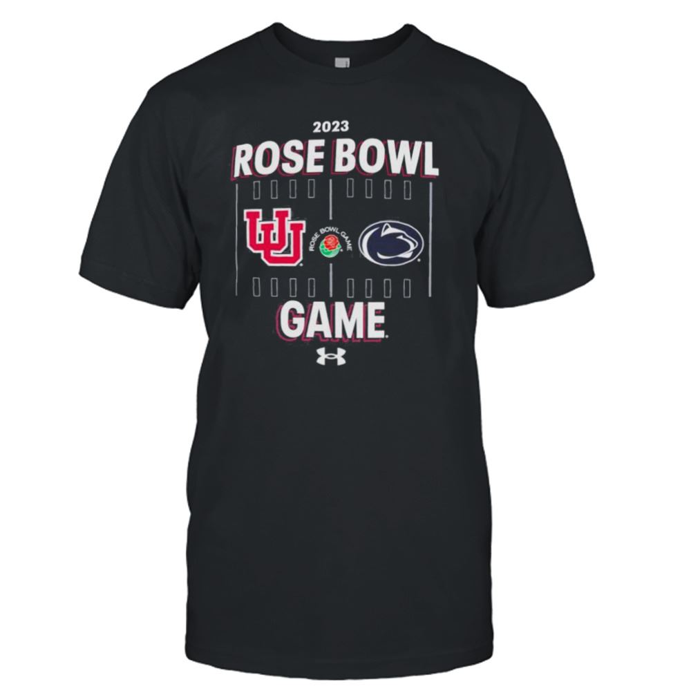 Limited Editon 2023 Rose Bowl Game Utah Vs Penn St Ua Tech Funny Shirt 