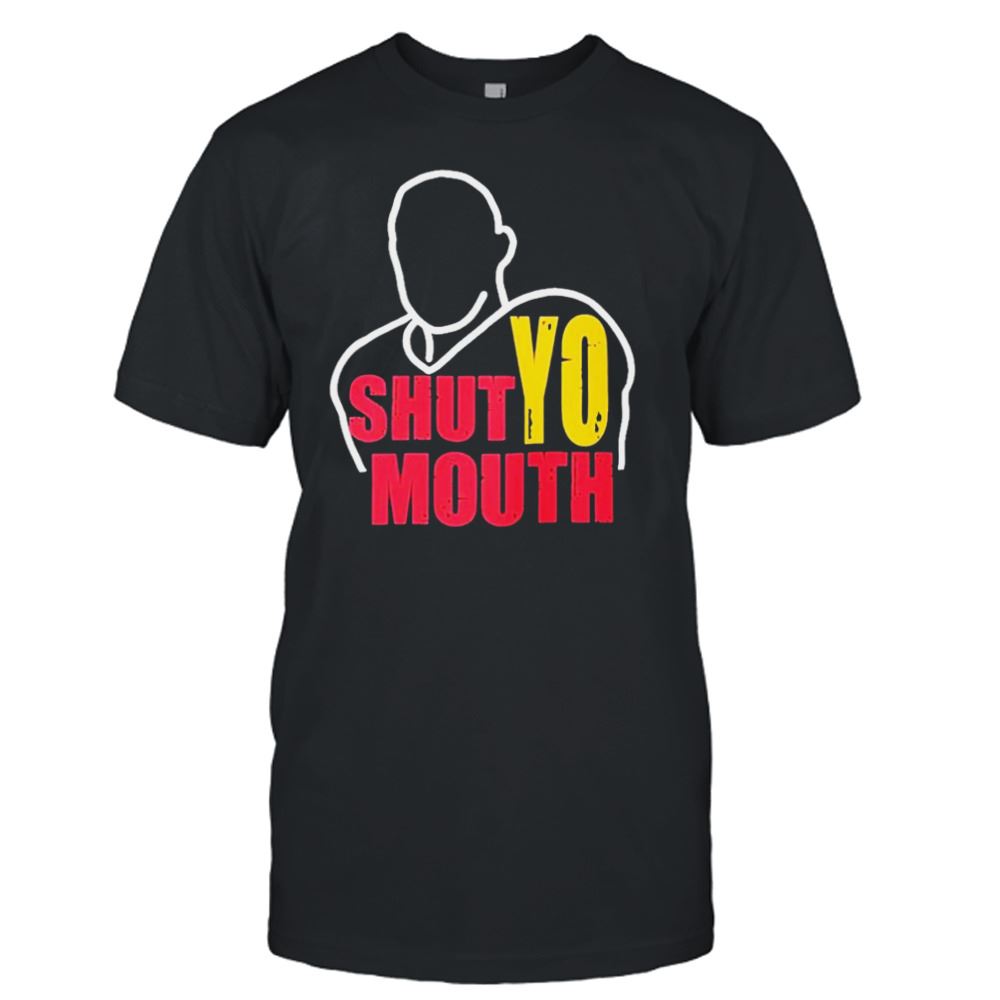 Gifts Awesome Travis Kelce Shut Yo Mouth 2023 Shirt 