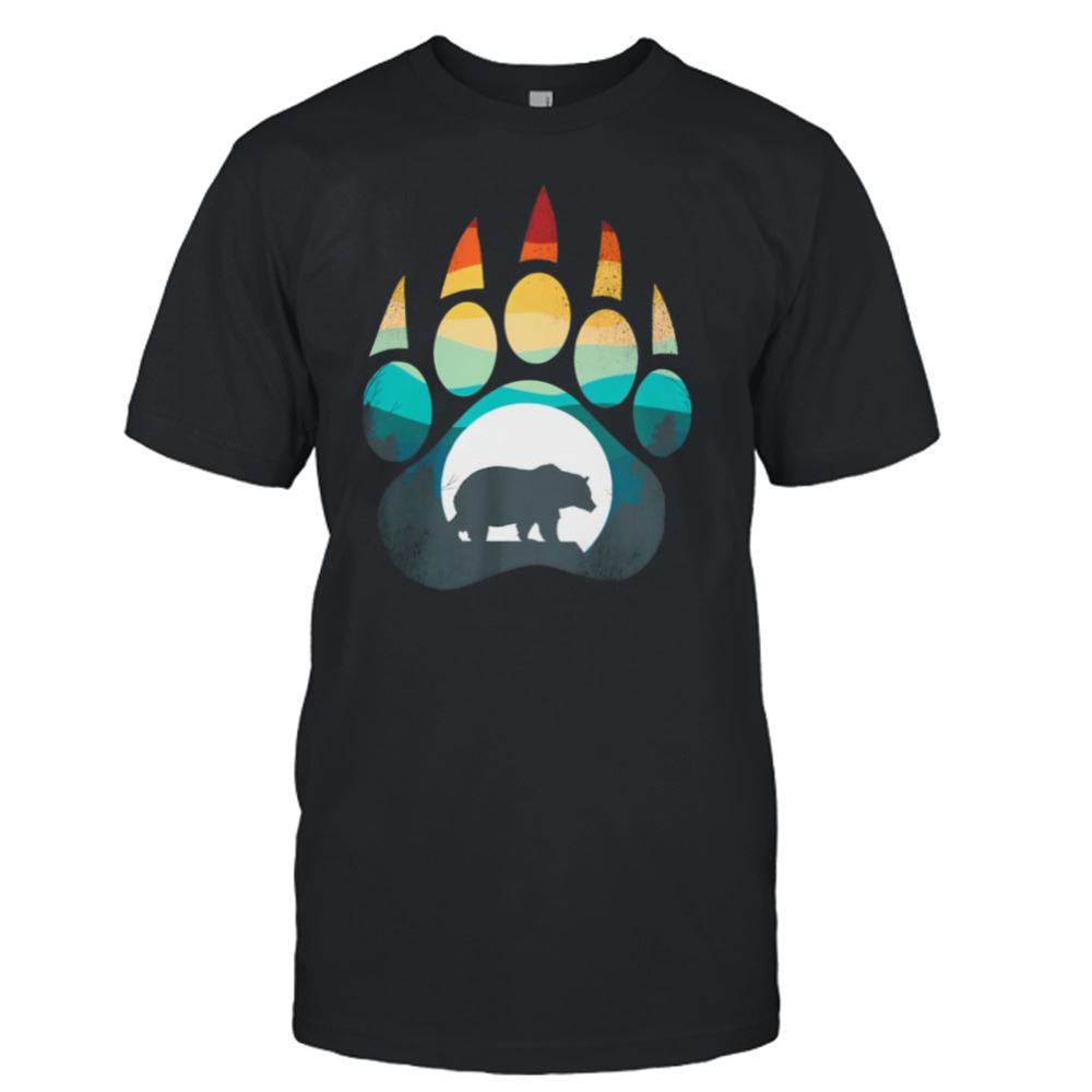 Gifts Bear Footprint T-shirt 