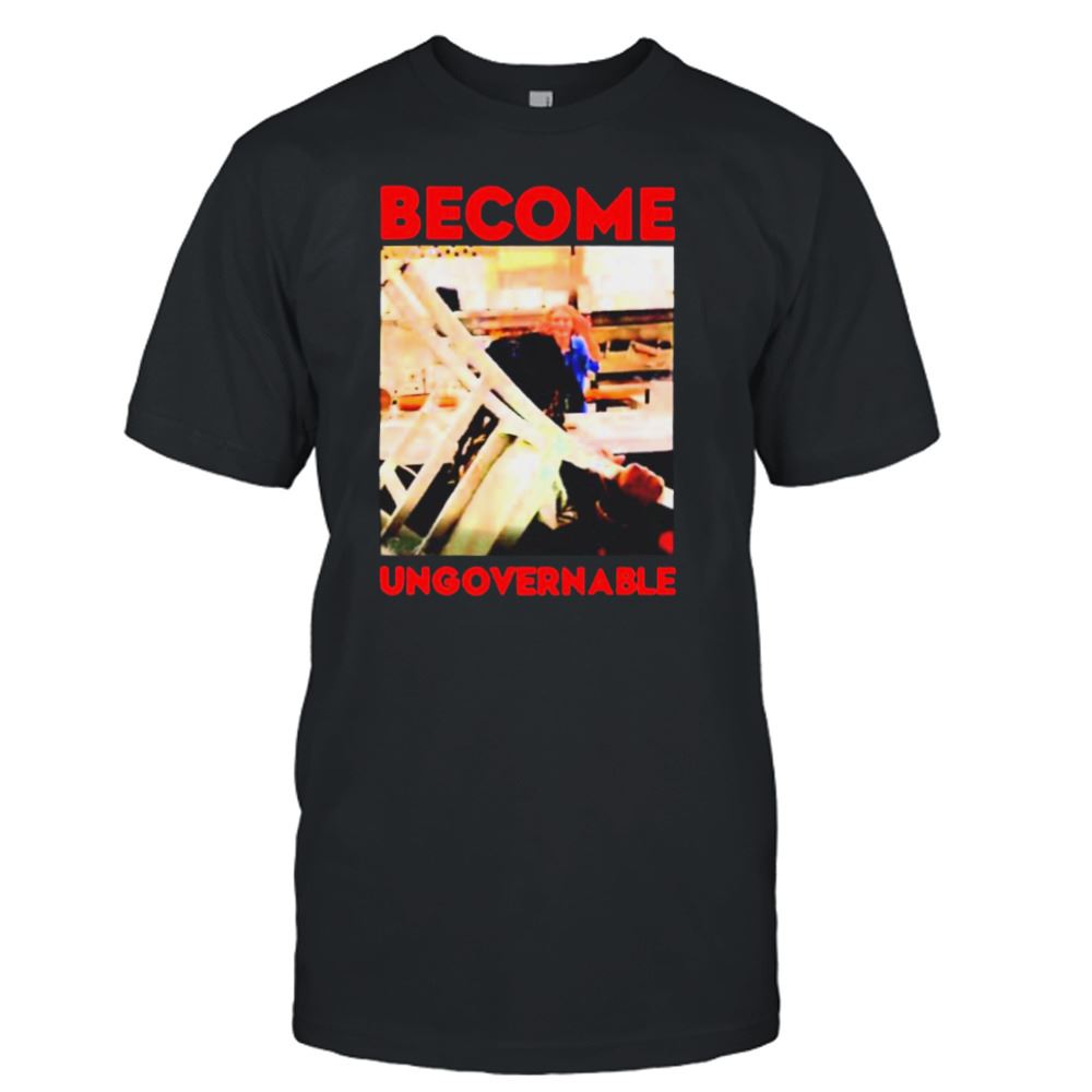 Amazing Become Ungovernable Waffle House Tough Shirt 