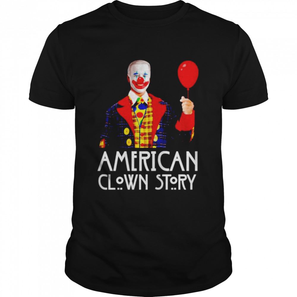 Best Biden American Clown Story Halloween Shirt 