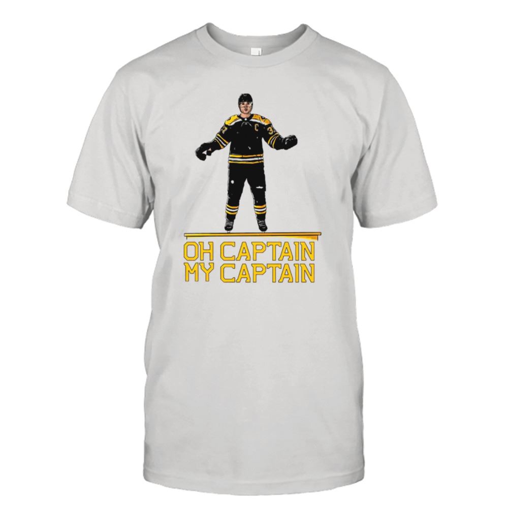 High Quality Boston Bruins Patrice Bergeron Oh Captain My Captain Shirt 