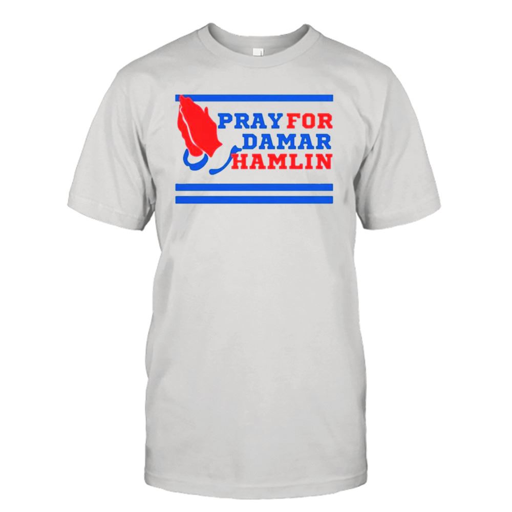 Great Buffalo Bills Football 3 Pray For Damar Hamlin Shirt 