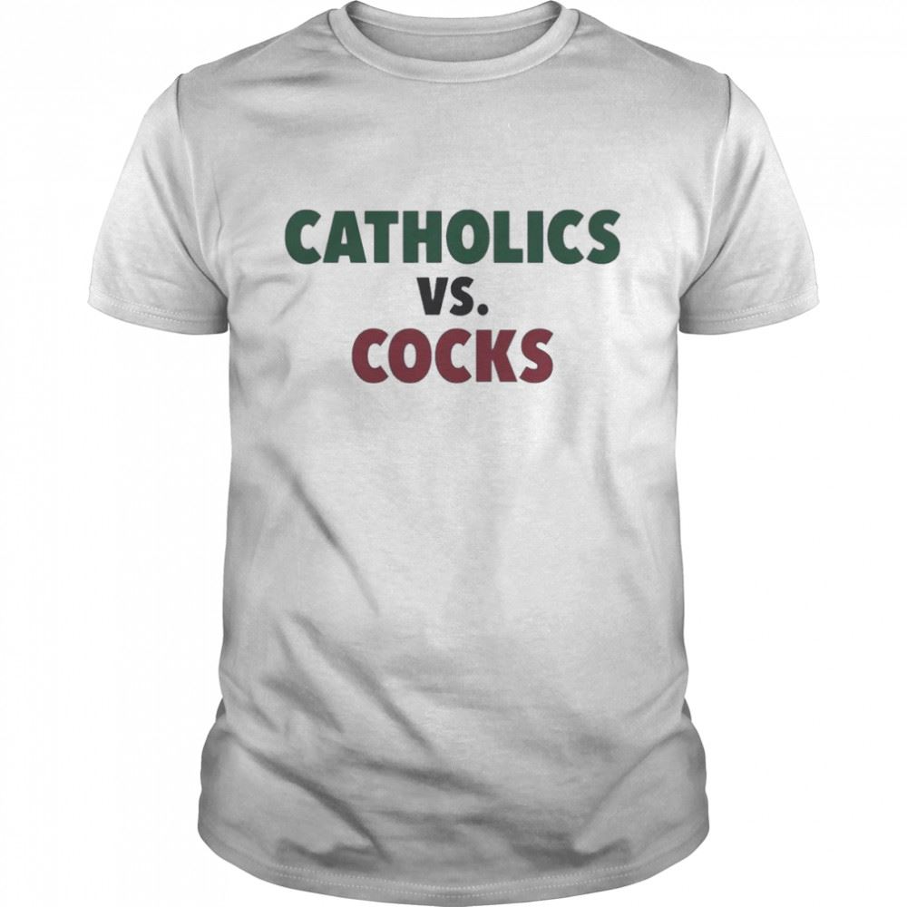 Happy Catholics Vs Cocks Shirt South Carolina Football Shirt 
