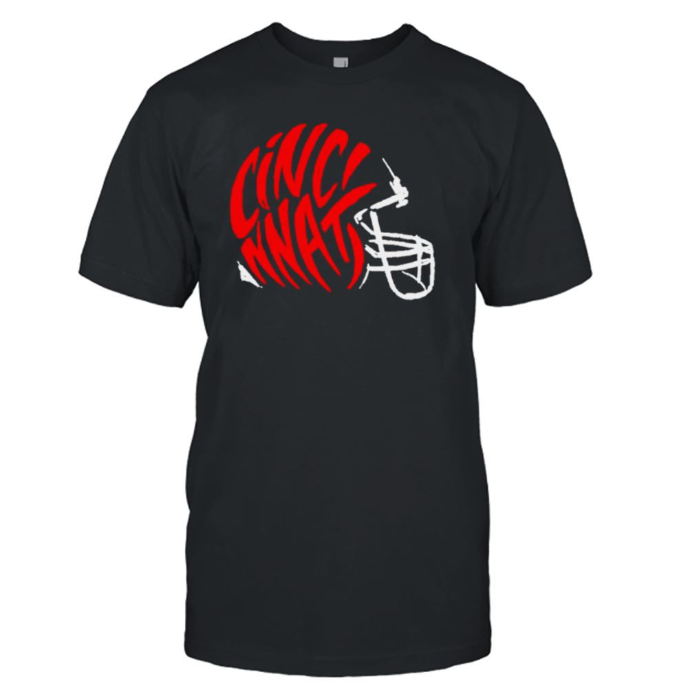 Amazing Cincinnati Bengals Helmet Shirt 