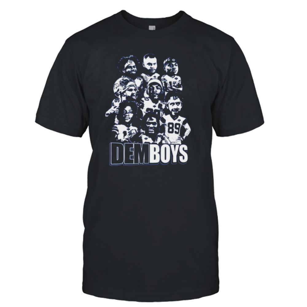 Gifts Demboys From Dallas Cowboys White Design Shirt 