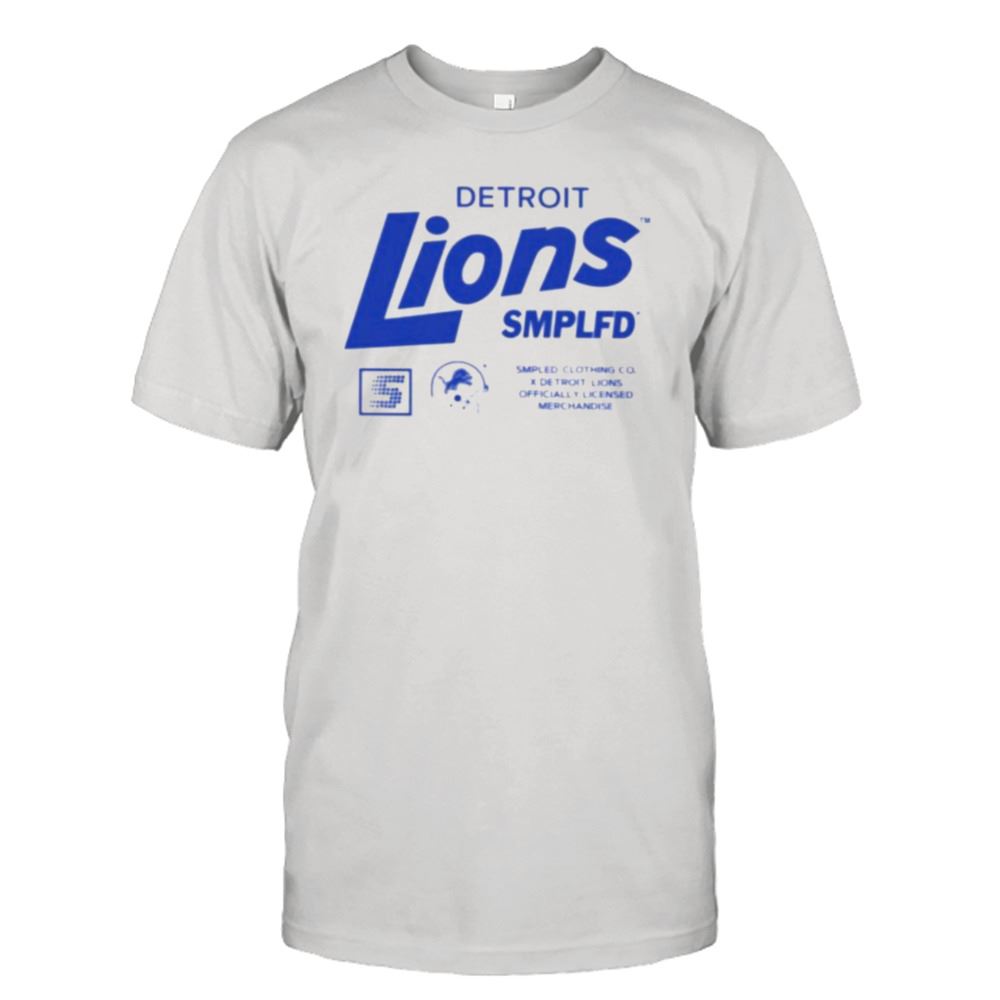 Happy Detroit Lions Football Smplfd Shirt 