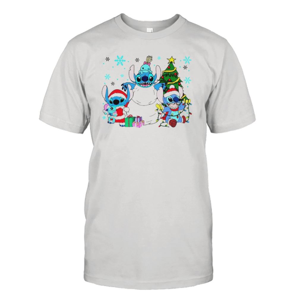 Happy Disney Stitch Christmas Shirt 