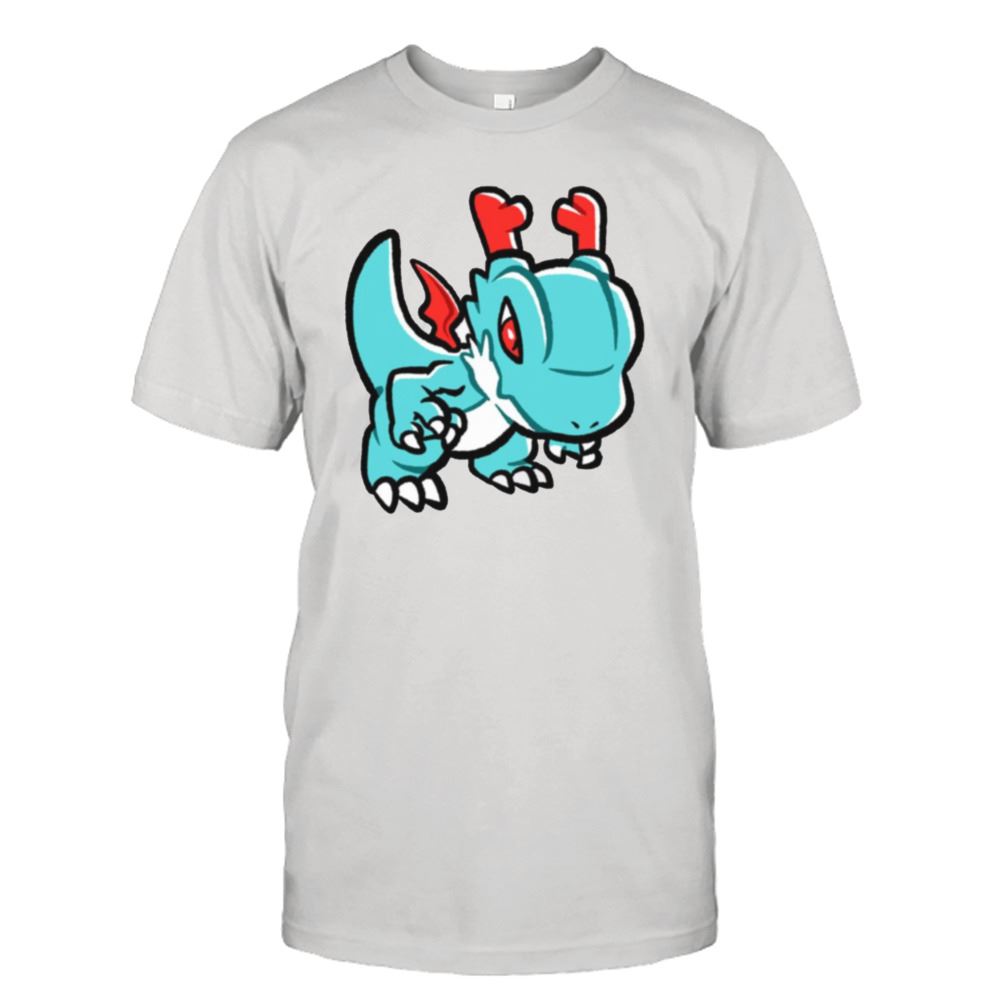Happy Dracomon Lovely Art Digimon Shirt 