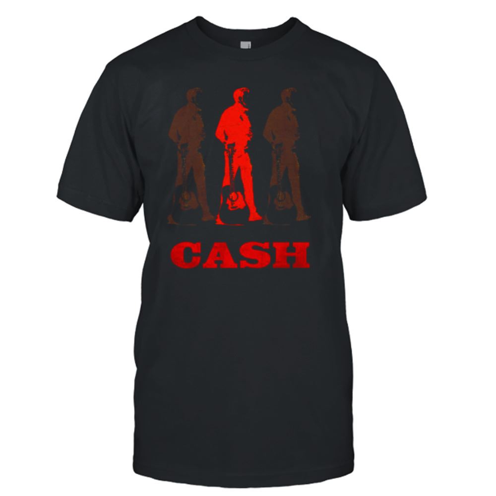 Awesome Giving The Finger Rock Country Johnny Cash Shirt 