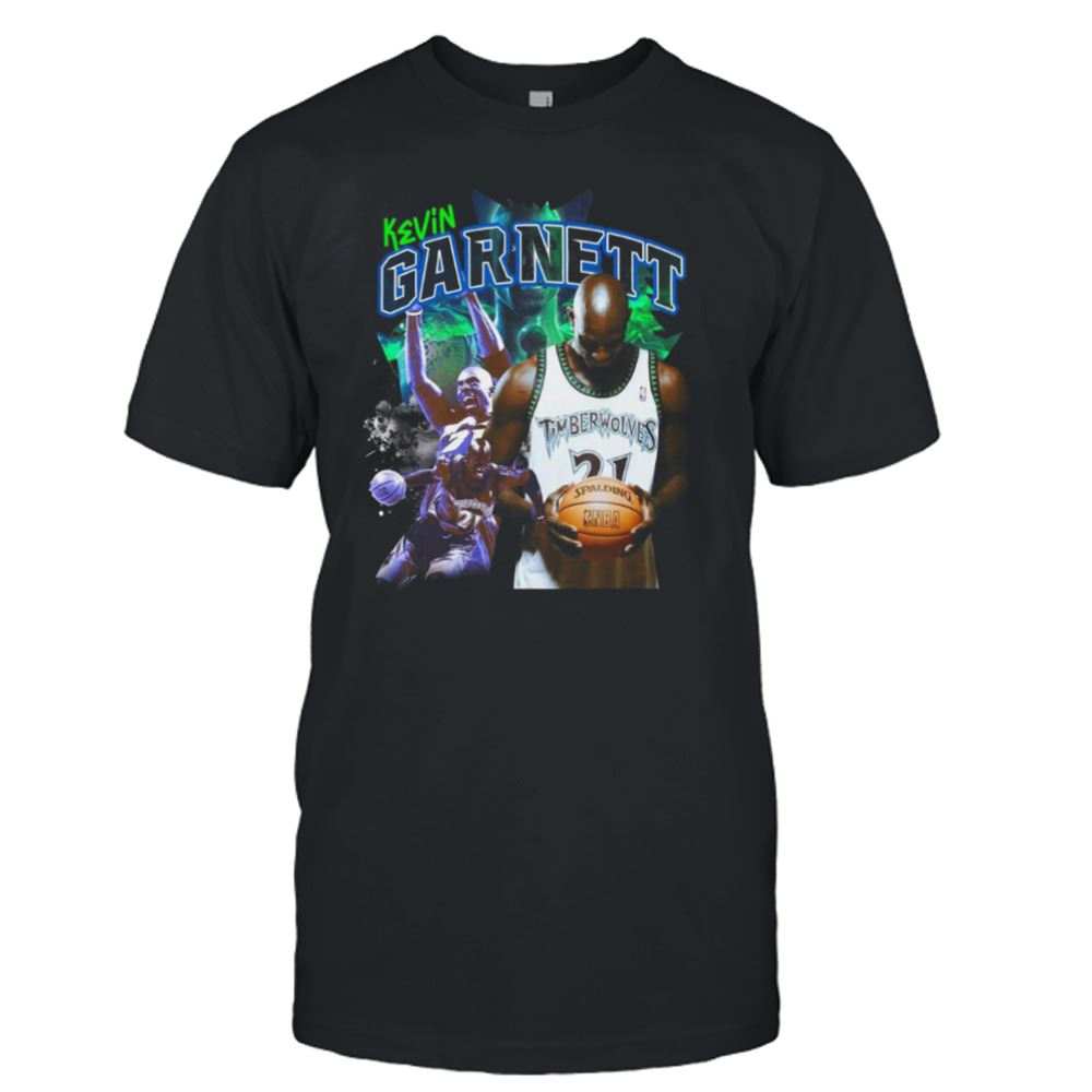 Amazing Kevin Garnett Basketball Collage Shirt 