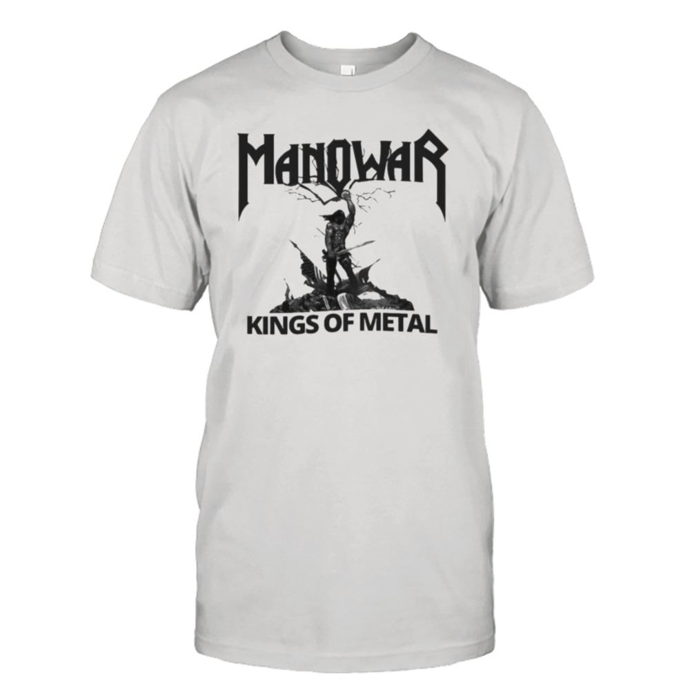 Happy Kings Of Metal Manowar Album Design Shirt 