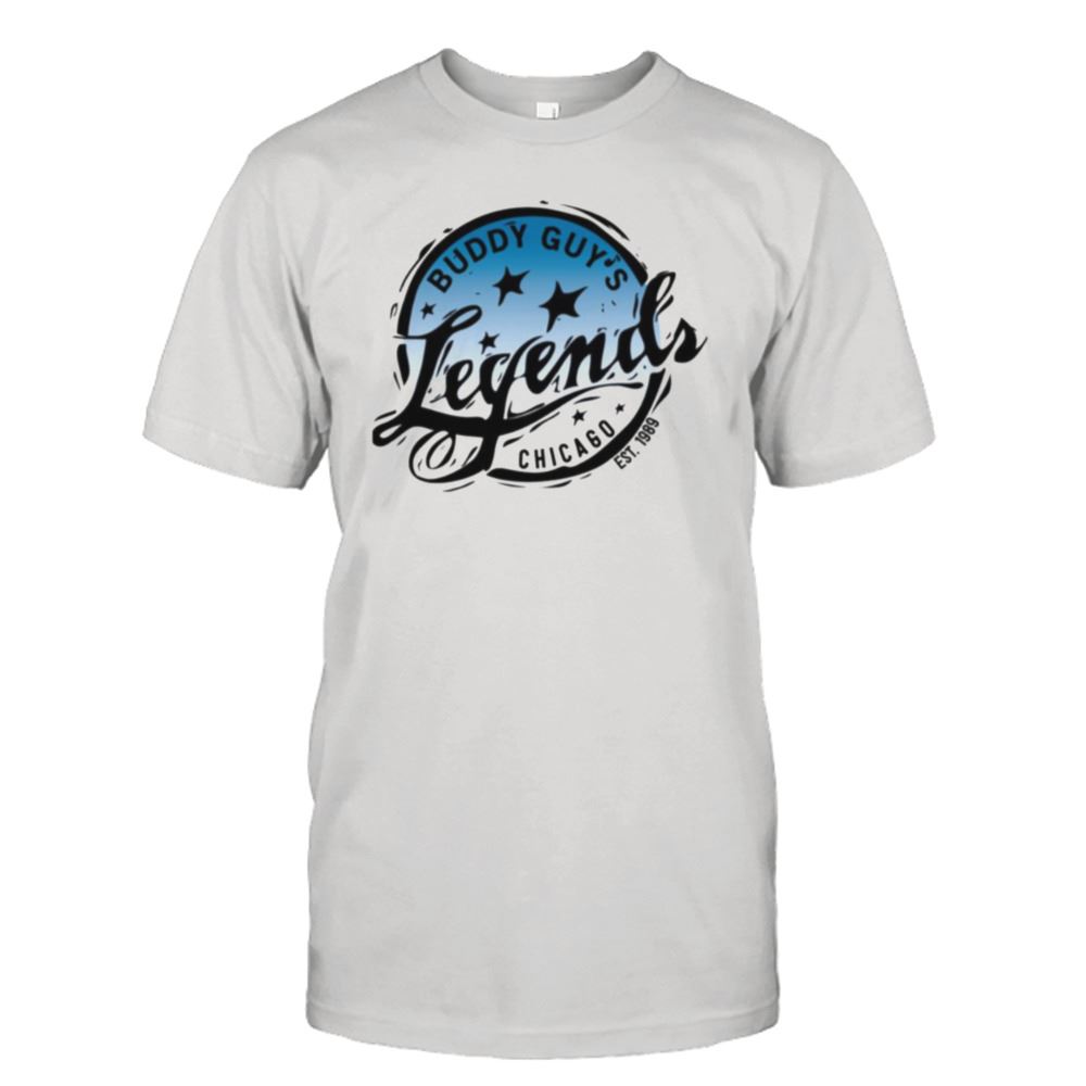 Interesting Legends Chicago Buddy Guy Merchandise Shirt 