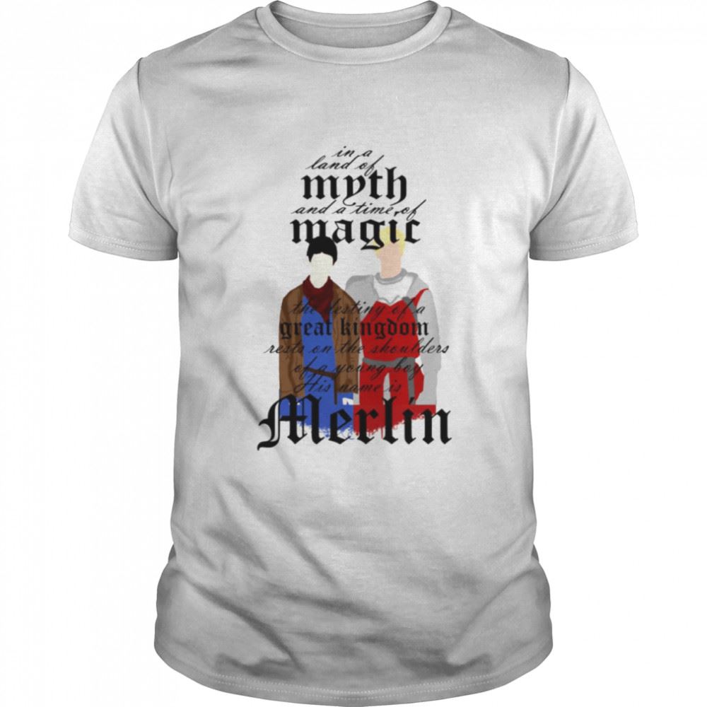 Great Lucky Gift Camelot Bbc Merlin You Me And Shirt 
