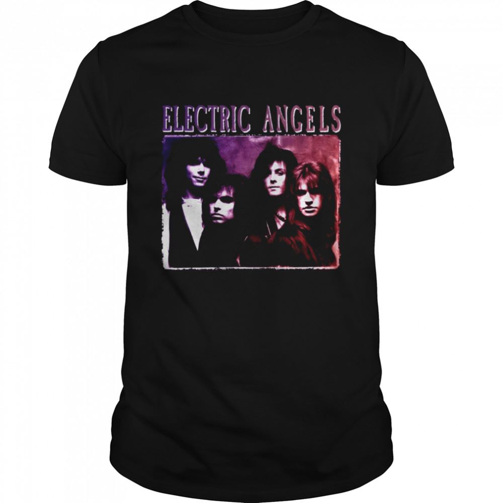 Best Members Of Electric Angels Rock Band Graphic Shirt 