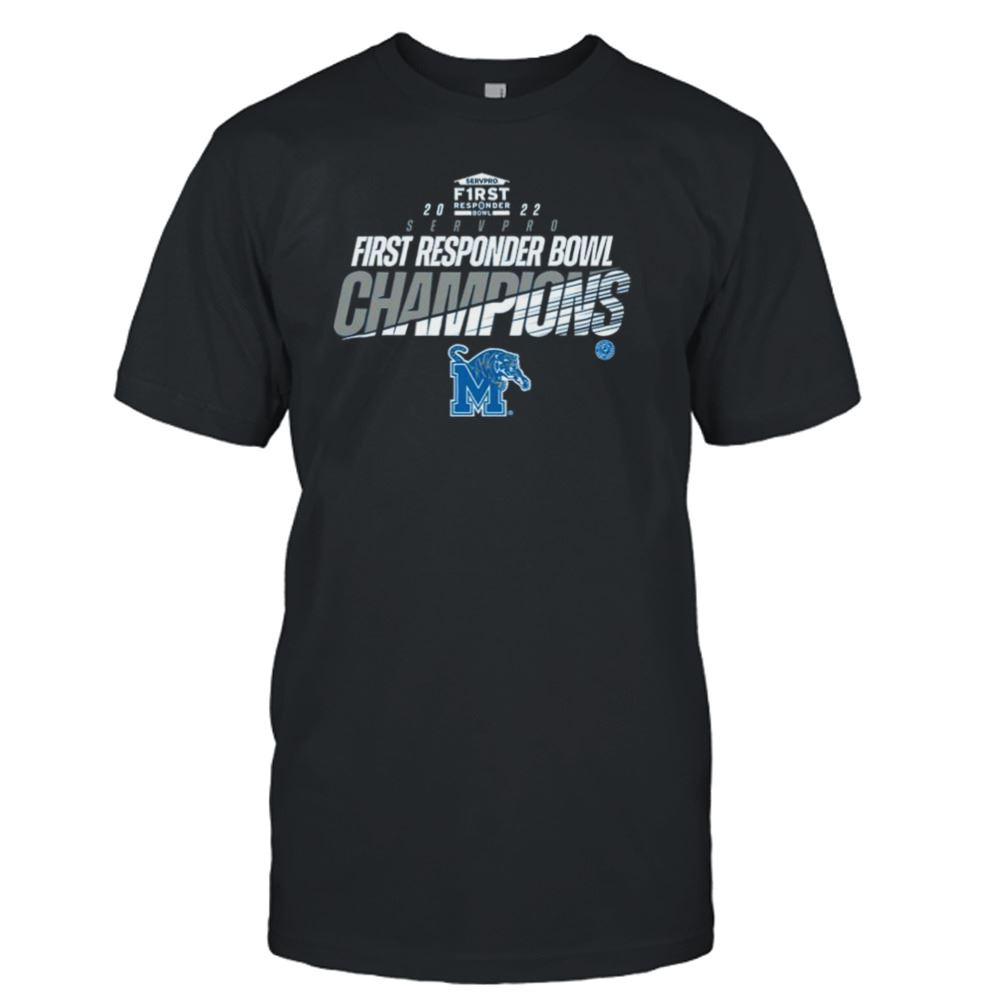 Amazing Memphis 2022 First Responders Bowl Champions Shirt 